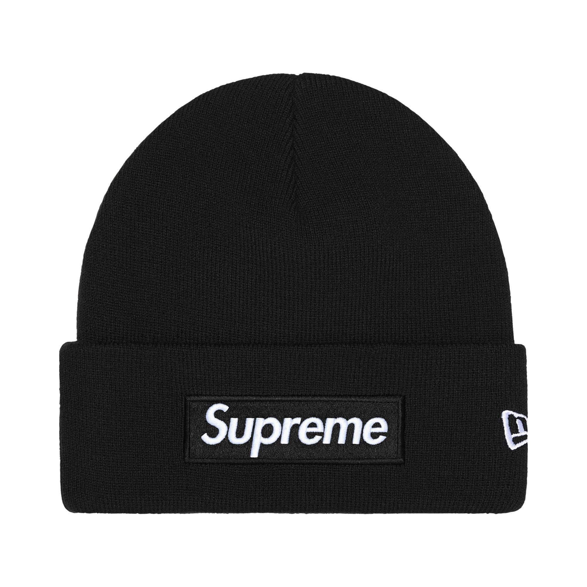 Buy Supreme New Era Box Logo Beanie 'Black' - FW25BN5 BLACK | GOAT