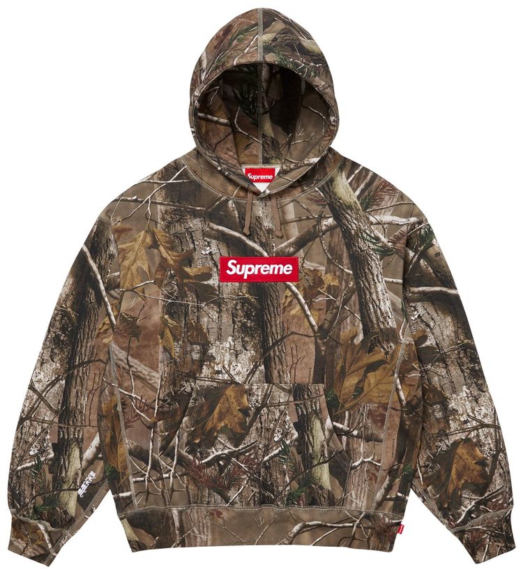 Supreme Box Logo Hooded Sweatshirt Realtree AP Camo