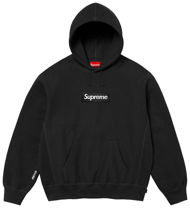 Supreme Box Logo Hooded Sweatshirt Black