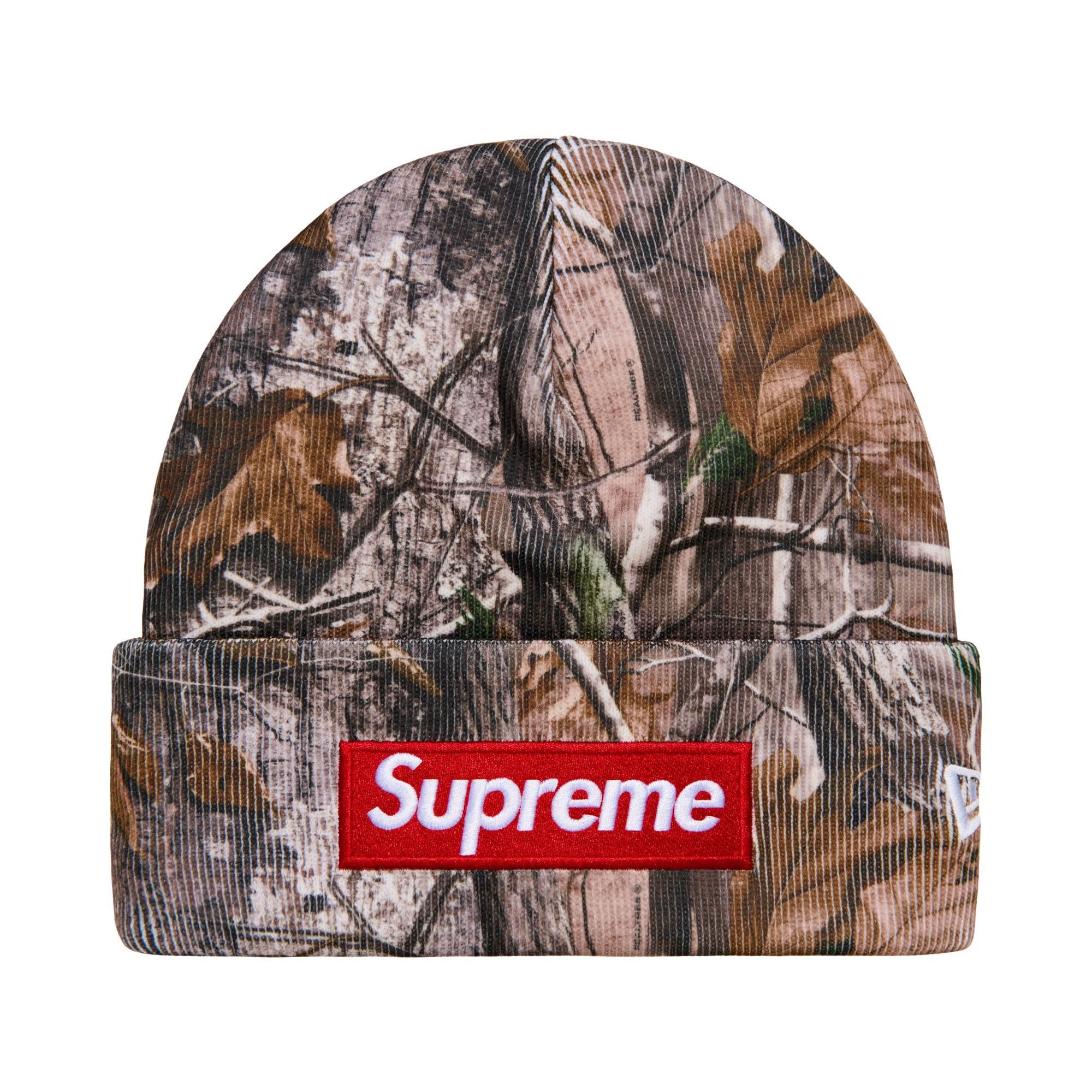 Buy Supreme New Era Box Logo Beanie 'Realtree Ap Camo' - FW25BN5