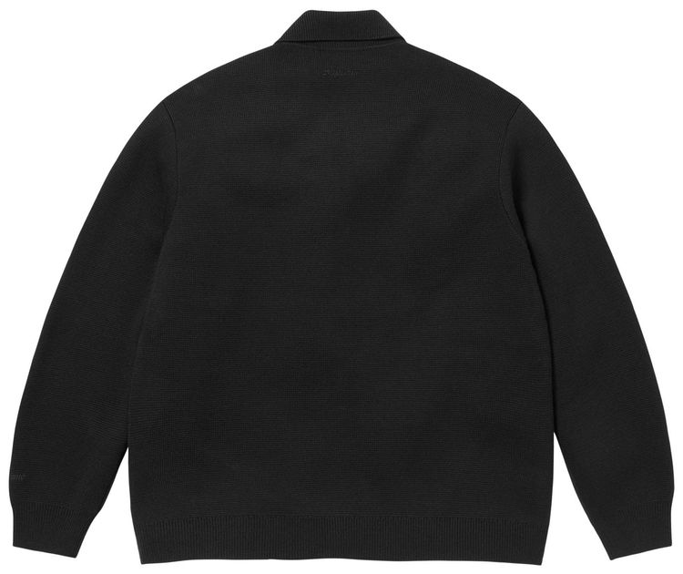 Buy Supreme Studded Suede Zip Up Cardigan 