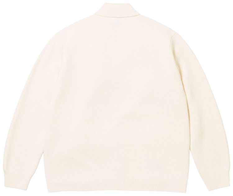 Buy Supreme Studded Suede Zip Up Cardigan 