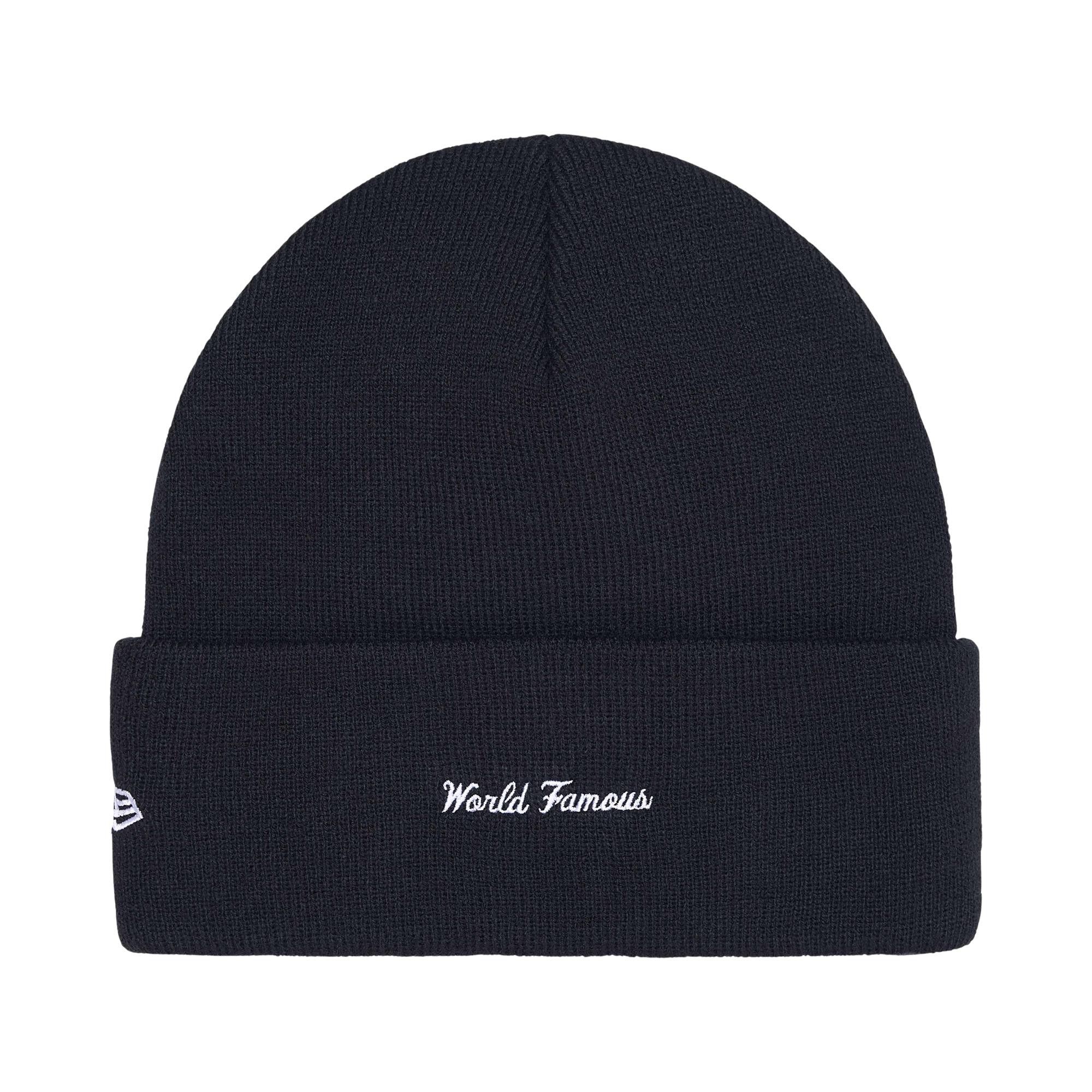 Buy Supreme New Era Box Logo Beanie 'Navy' - FW25BN5 NAVY | GOAT
