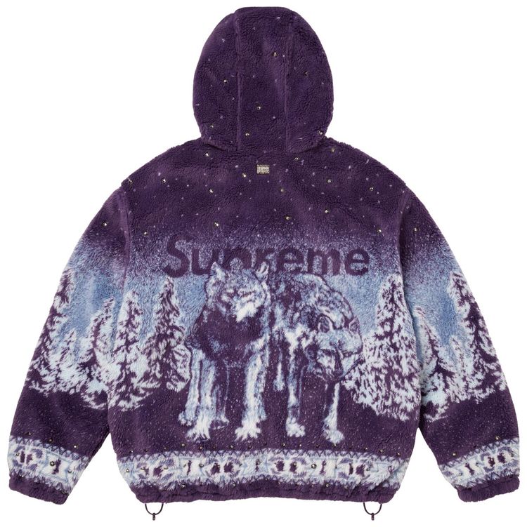 Buy Supreme x B.B. Simon Reversible Hooded Fleece Jacket 