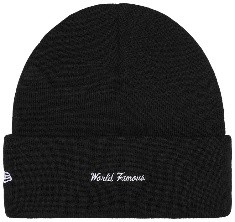 Supreme New Era Box Logo Beanie Black