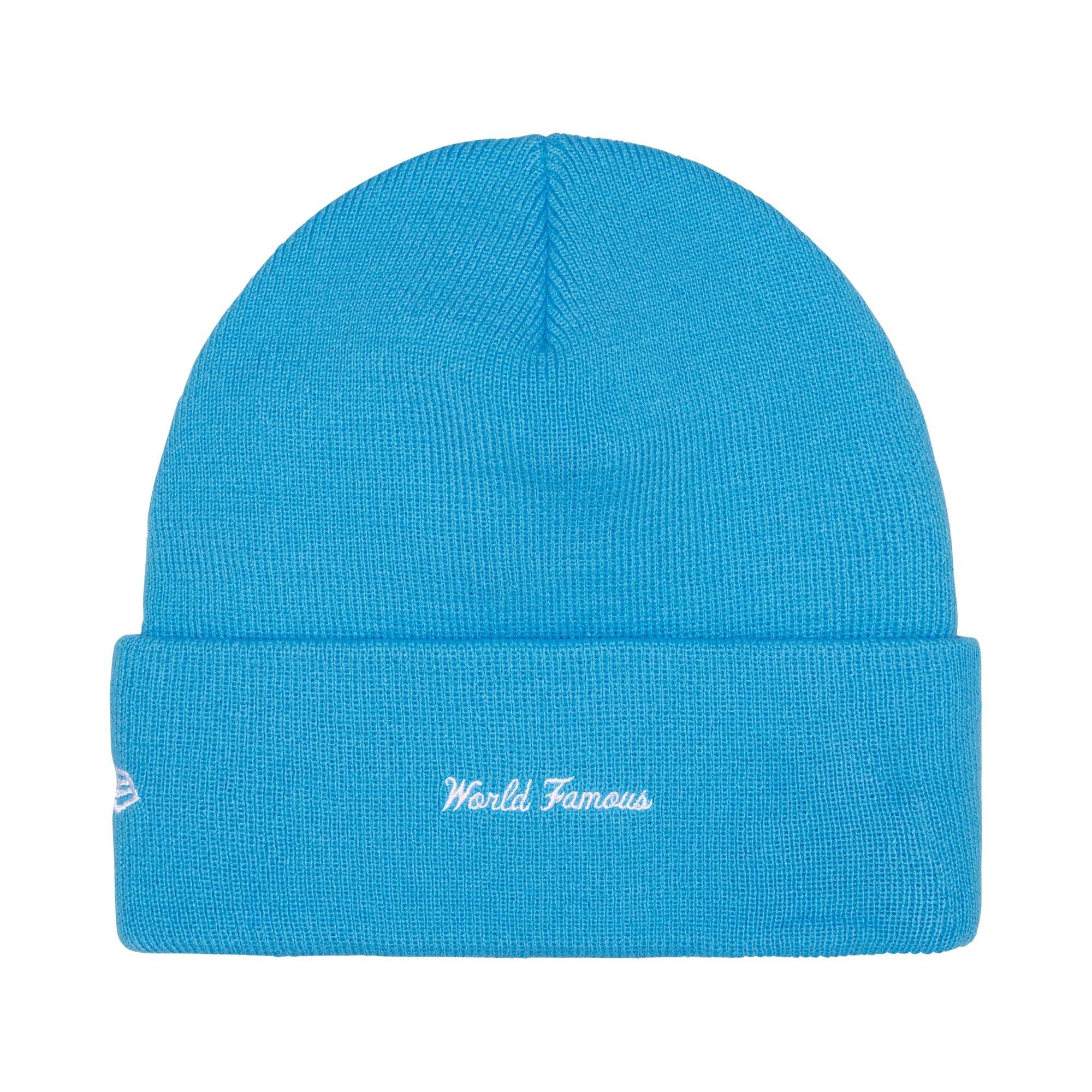 Supreme New Era® Box Logo Beanie Cyan Buy Supreme New Era Box Logo Beanie 'Cyan' - FW25BN5 CYAN | GOAT