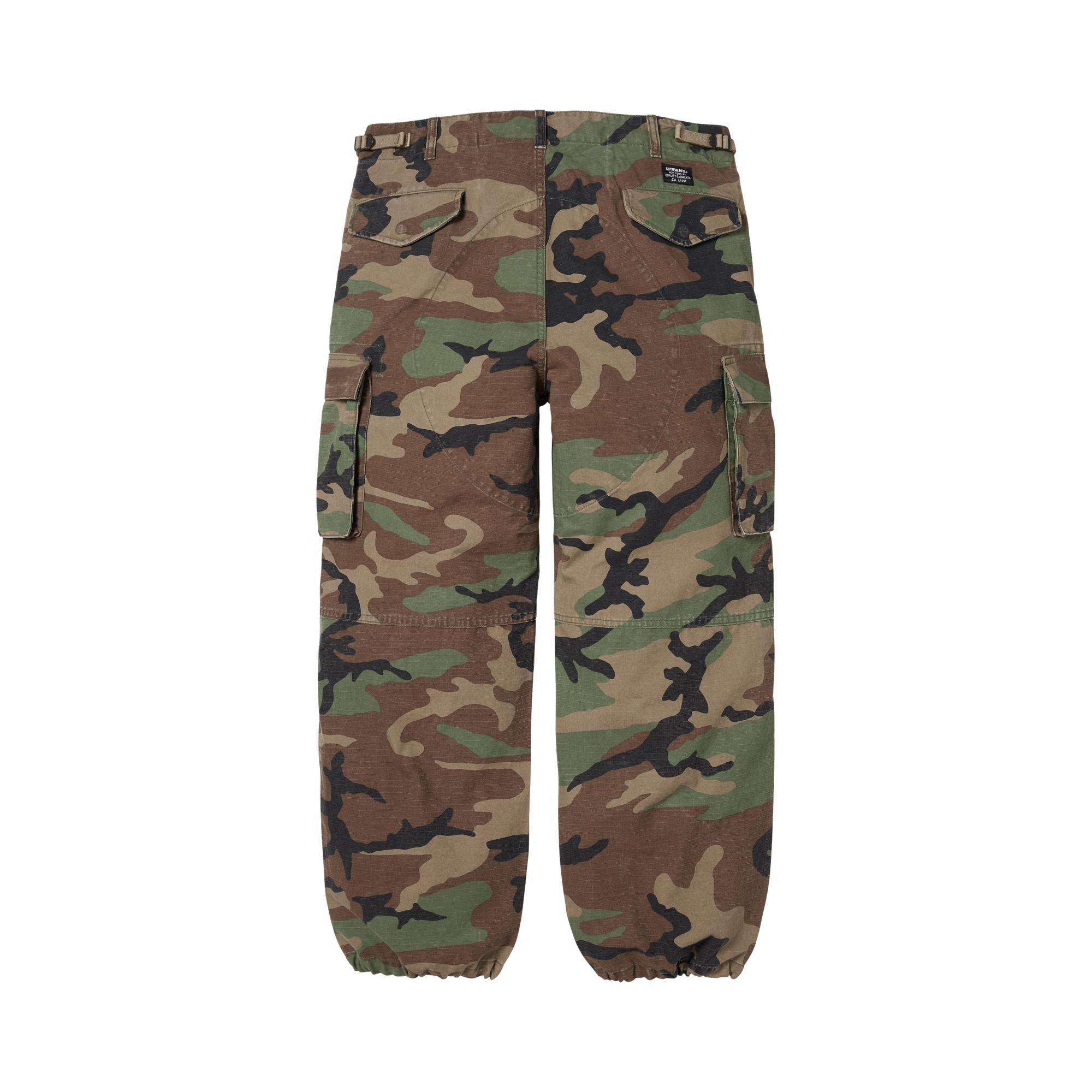 Buy Supreme Cargo Pant 'Woodland Camo' - FW25P20 WOODLAND CAMO | GOAT