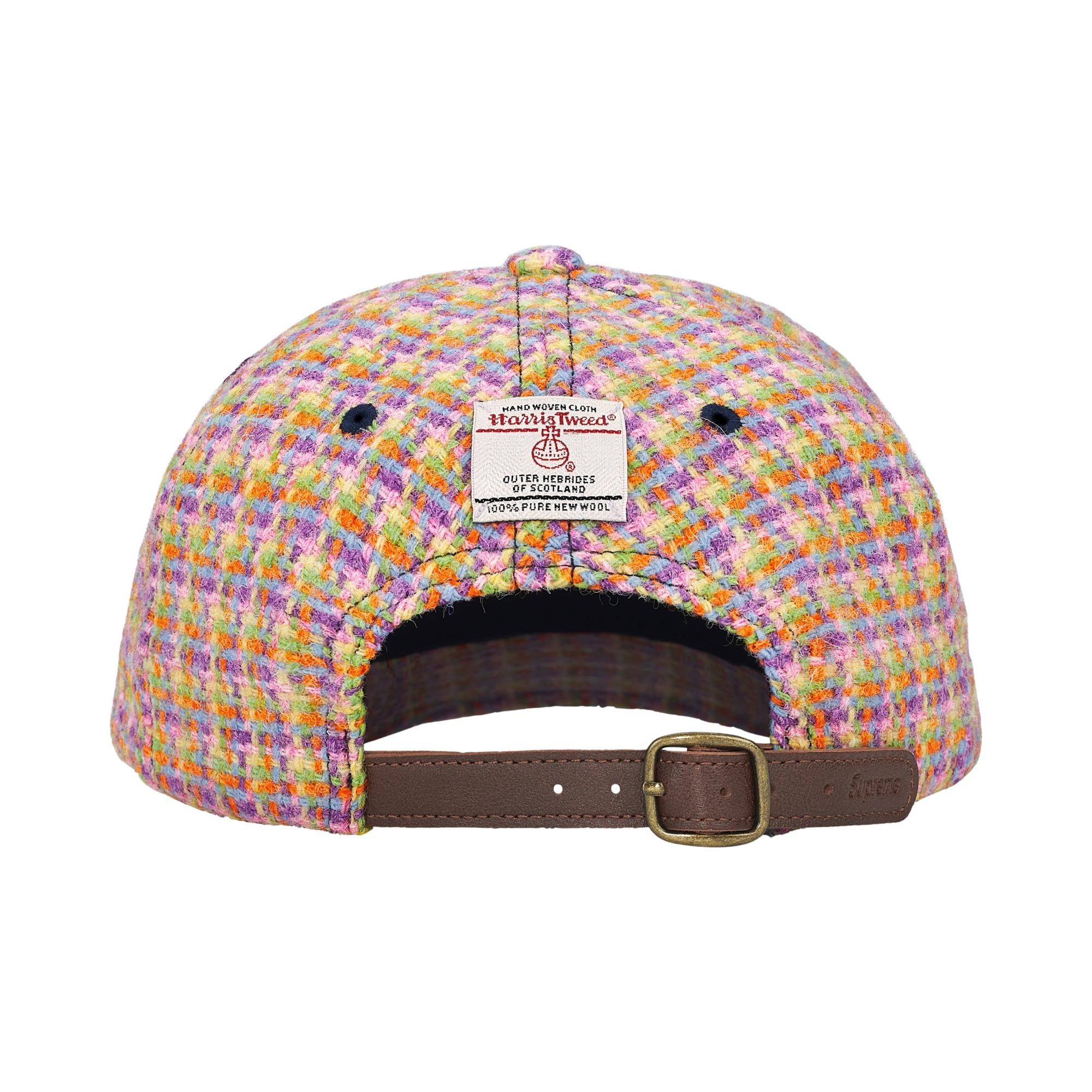 Buy Supreme Harris Tweed 6-Panel 'Yellow' - FW25H118 YELLOW | GOAT