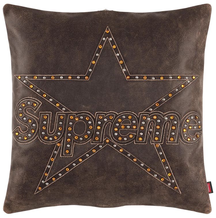 Supreme x Vanson Leathers x BB Simon Pillow Brown