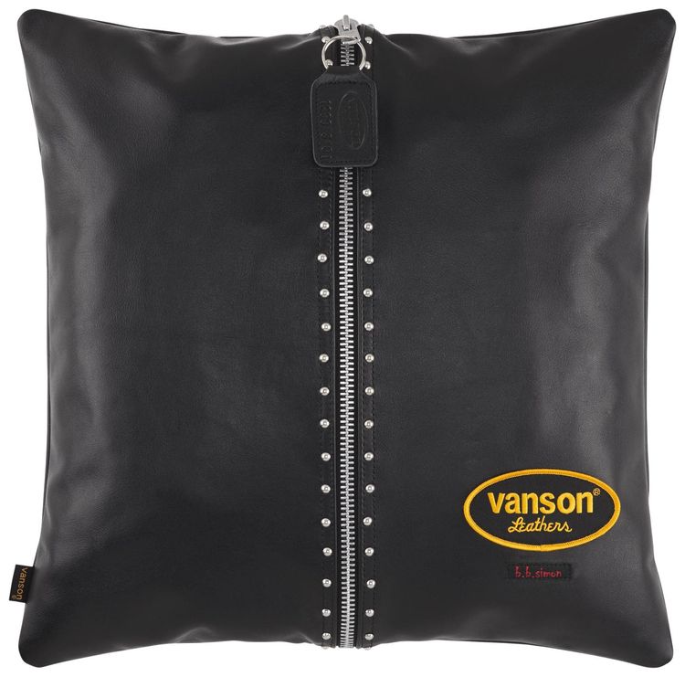 Supreme x Vanson Leathers x BB Simon Pillow Black
