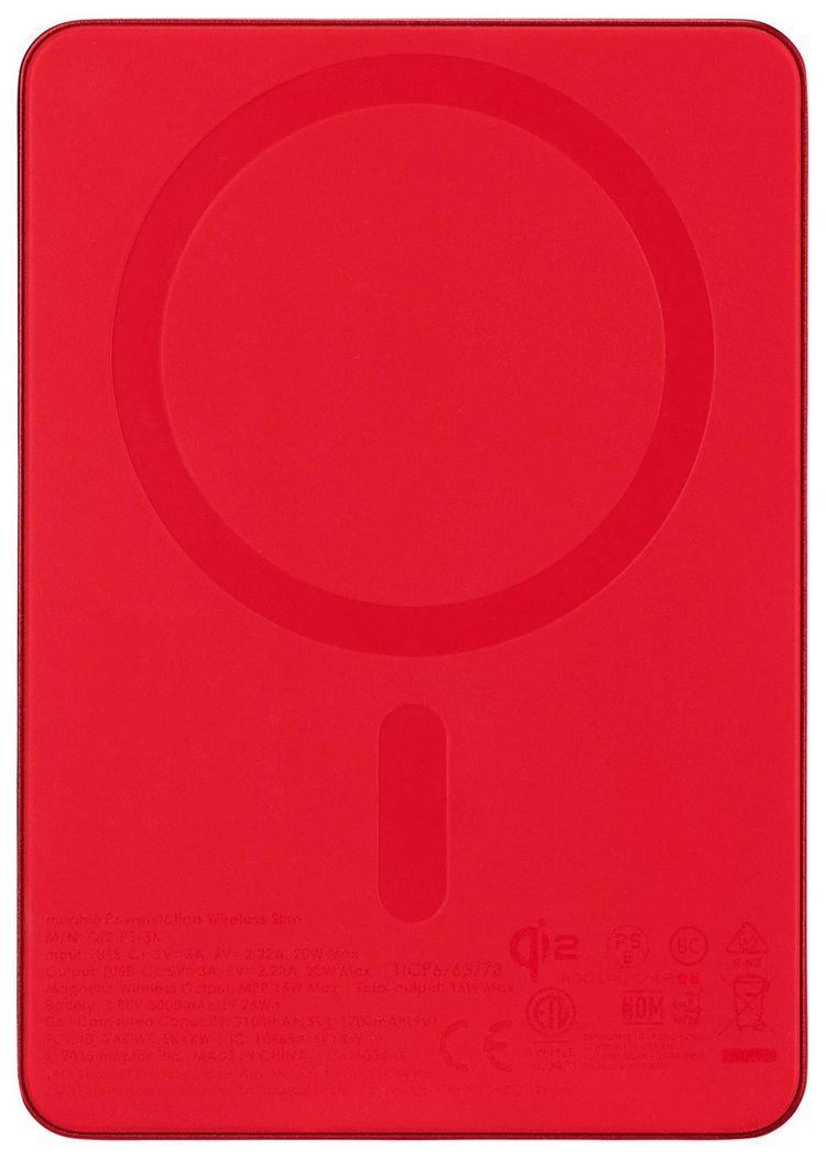 Supreme x Mophie Qi2 Powerstation Red