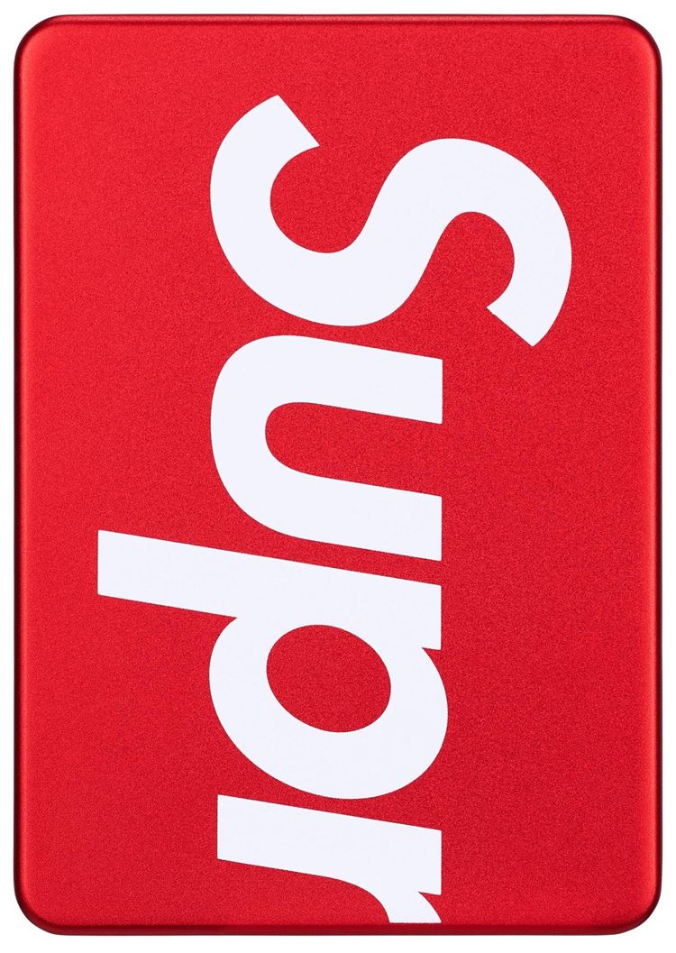 Supreme x Mophie Qi2 Powerstation Red