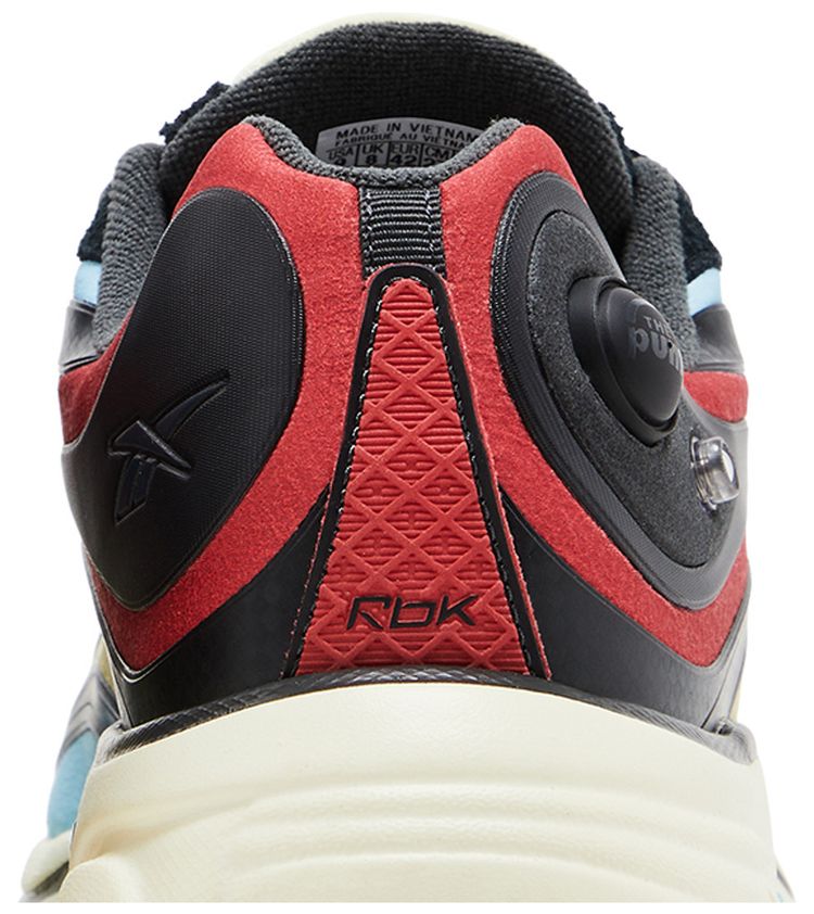 Reebok Premier Pump Paris Pure Grey Crimson Mist