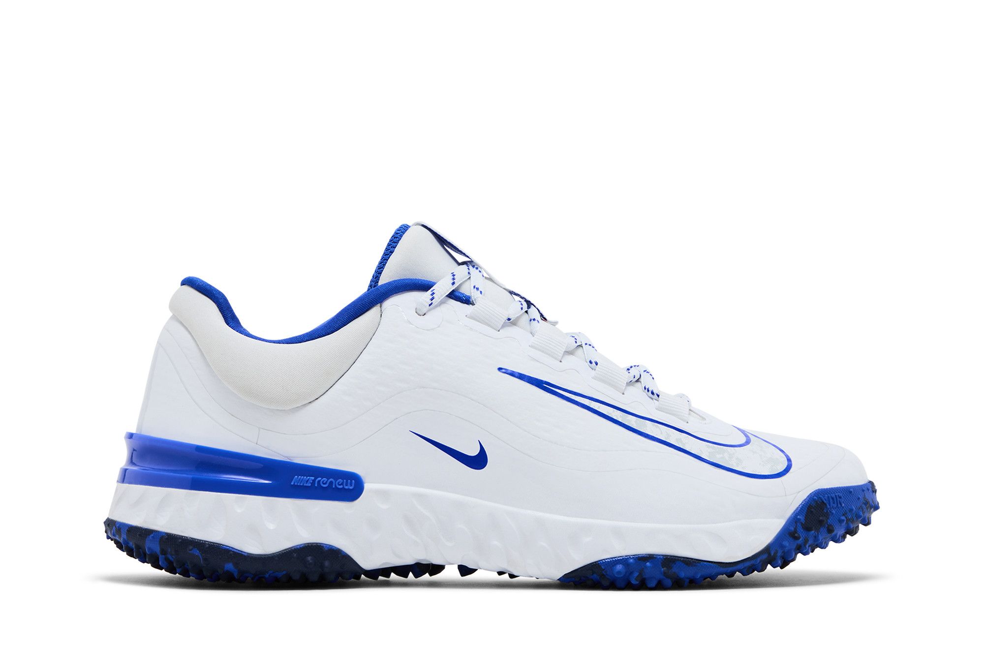 Buy Nike Wmns Alpha Huarache Elite 4 TF 'White Hyper Royal