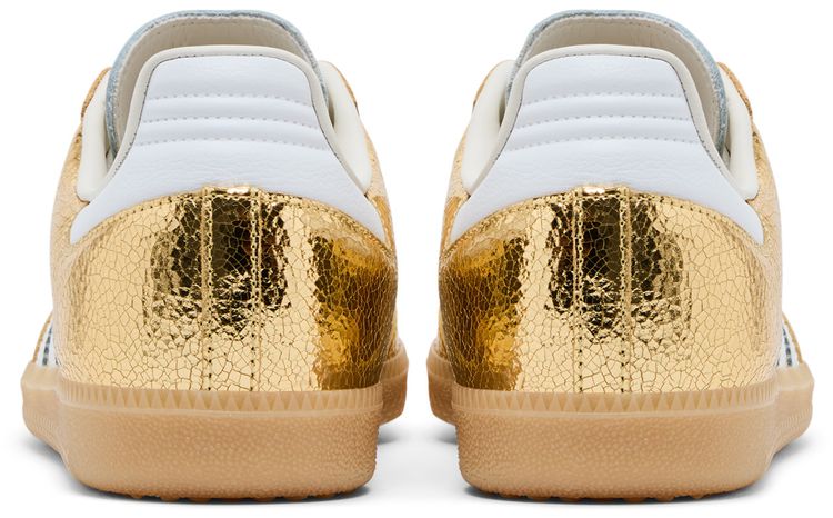 adidas Wmns Samba OG Cracked Metallic Pack   Gold