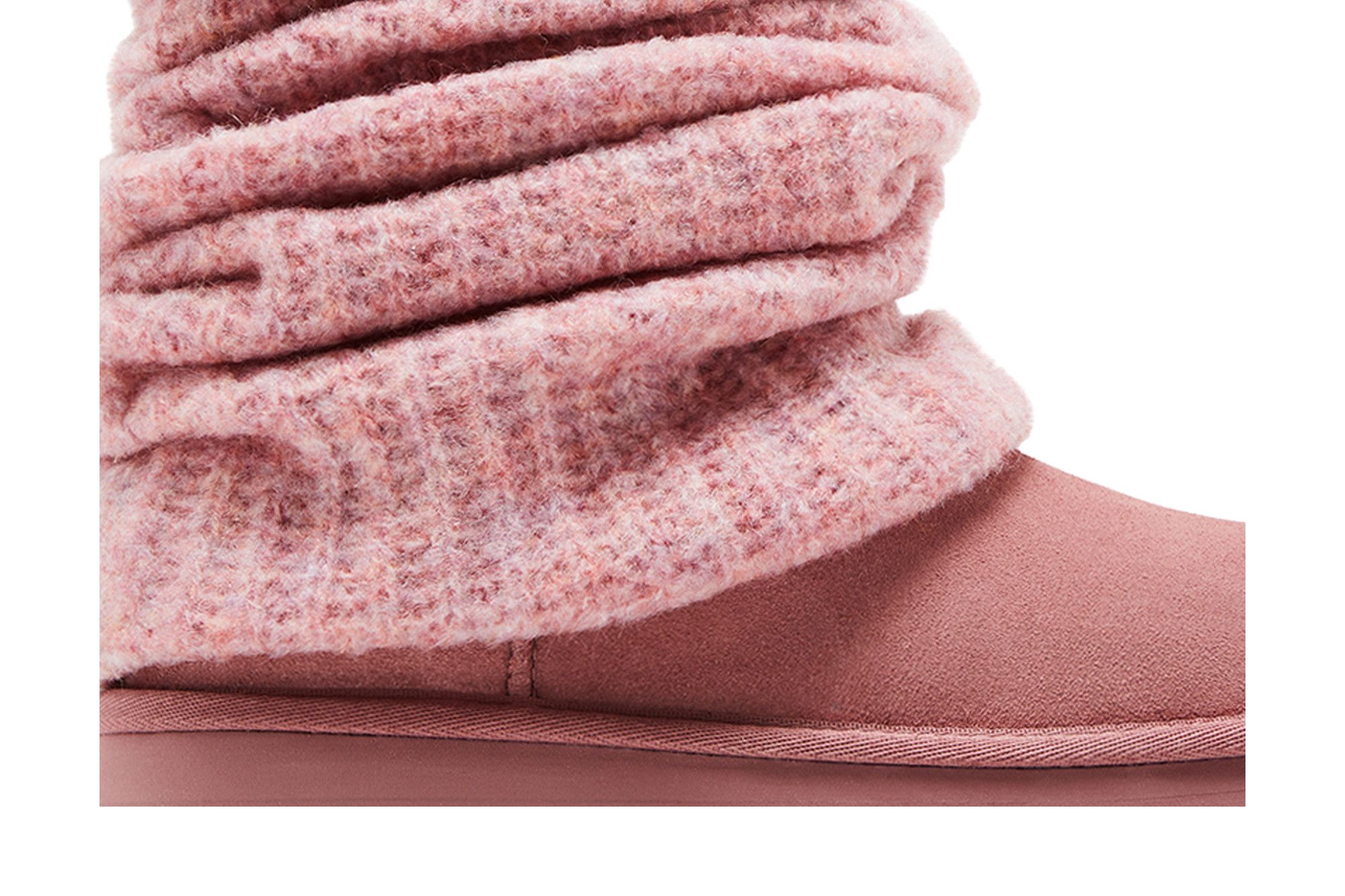 Buy UGG Wmns Classic Mini Dipper Legwarmer 'Pink Dawn' - 1178990