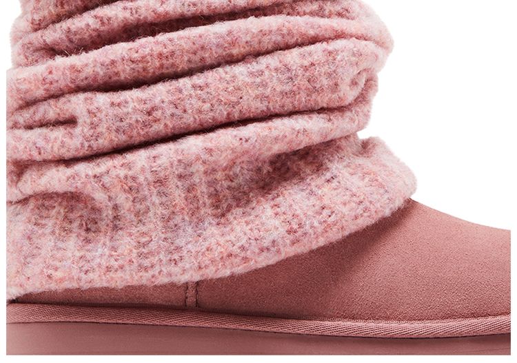 UGG Wmns Classic Mini Dipper Legwarmer Pink Dawn