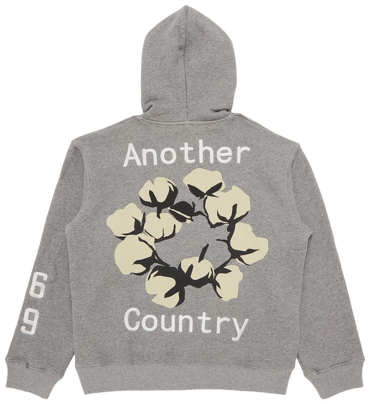 Denim Tears x Cactus Plant Flea Market Cactus Tears Hoodie Grey