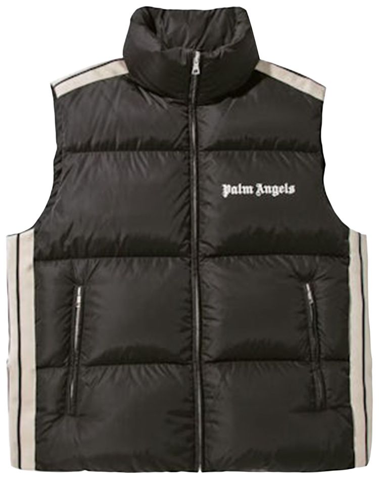 Moncler x Palm Angels Rodman Puffer Vest BlackWhite