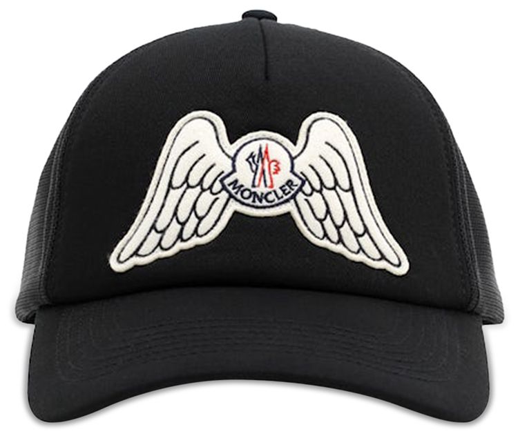 Moncler x Palm Angels Baseball Cap Black