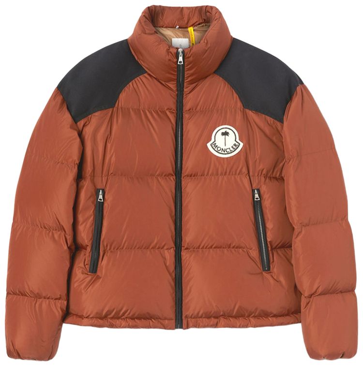 Moncler x Palm Angels 8 Palm Angels Nevin Jacket Brown