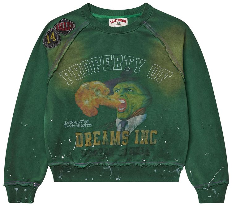 Vale Forever Hot Breathe Crewneck Green