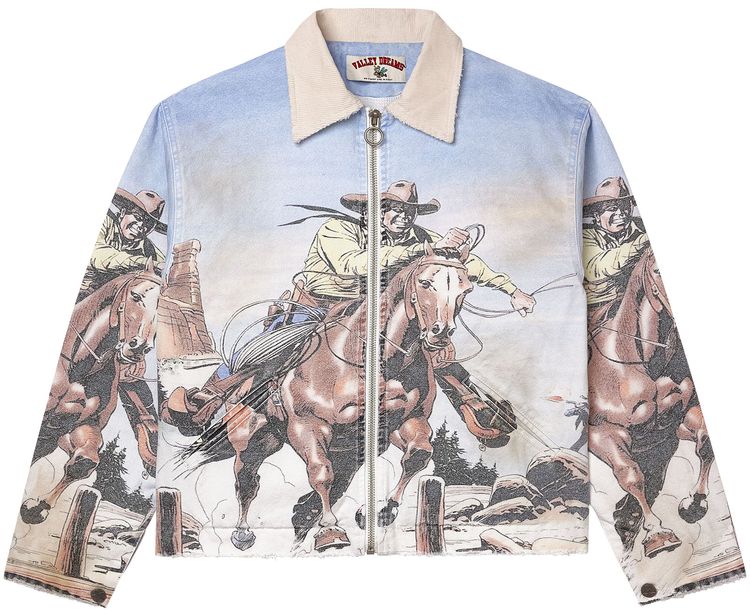 Vale Forever Stampede Work Jacket Blue