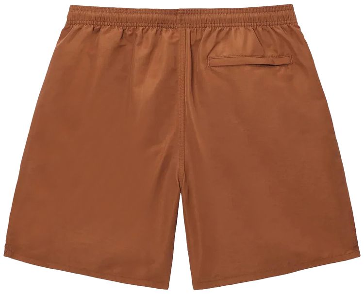 Stussy Stock Elastic Waistband Water Short Tortoise
