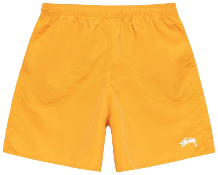 Stussy Stock Elastic Waistband Water Short Tangerine