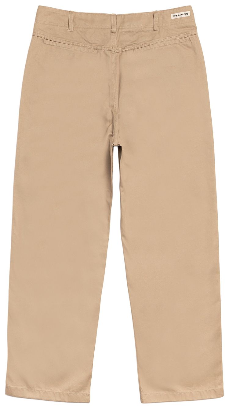 Stussy Chino Wide Leg Trouser Khaki