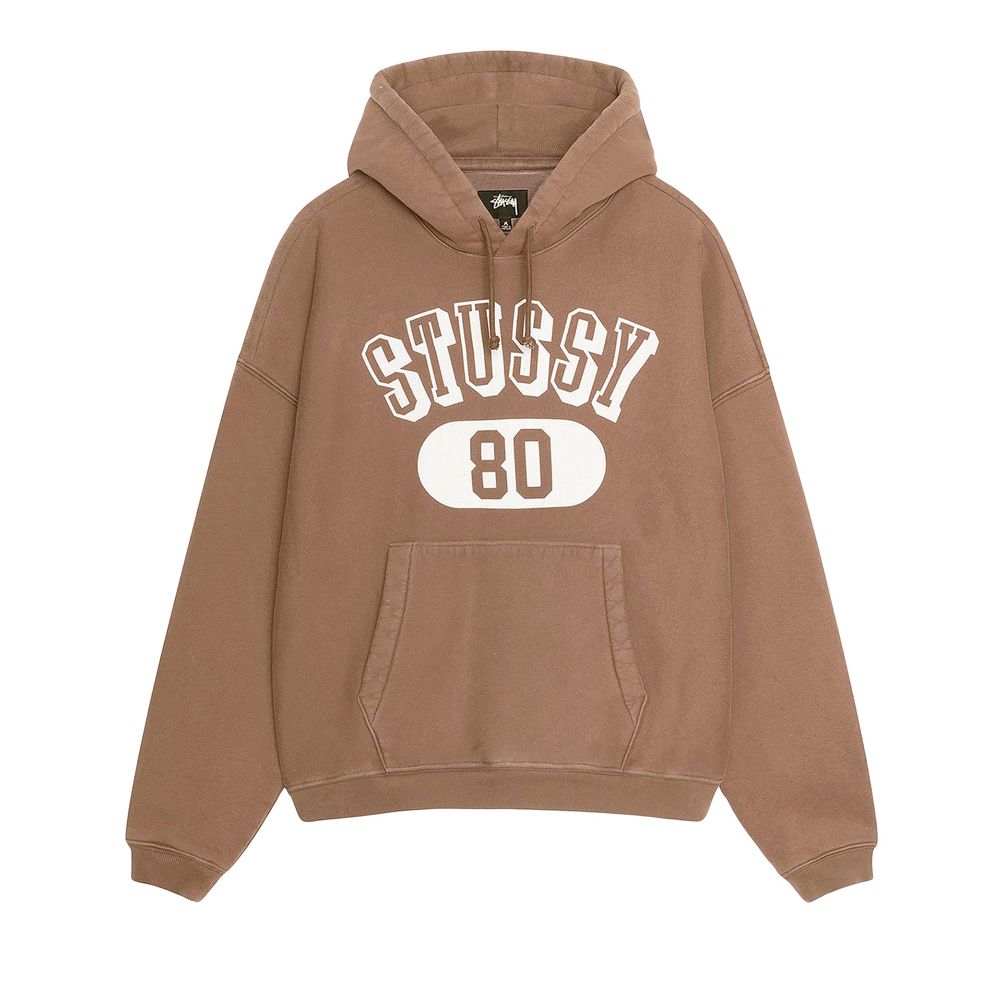 Buy Stussy 80 Relaxed Hoodie 'Brown' - 118561 BROW | GOAT