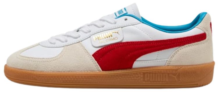 Puma Palermo Leather WhiteRed