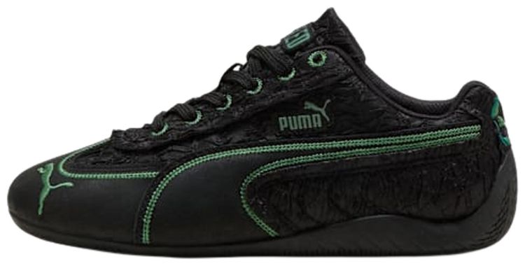 Wicked x Puma Speedcat Elphie Big Kid BlackDeep ForestDark Myrtle
