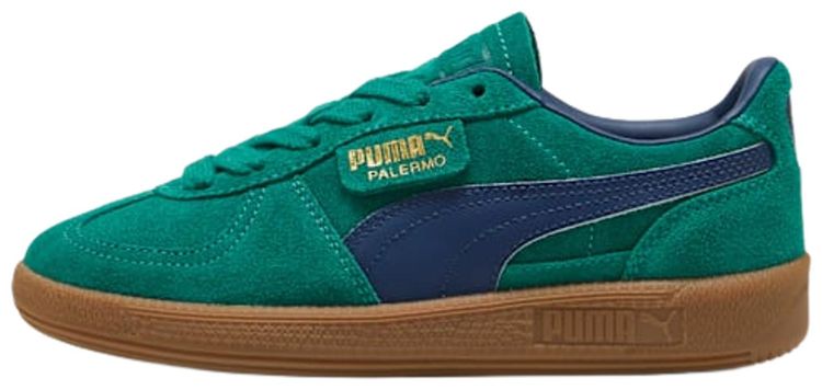 Puma Palermo Big Kid Wild GreenPersian Blue