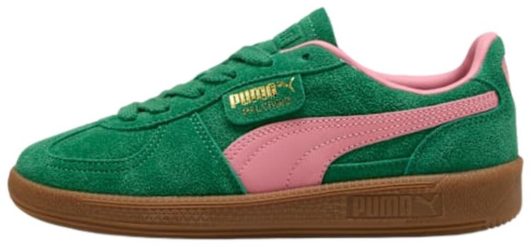 Puma Palermo Big Kid Archive GreenPinkscape