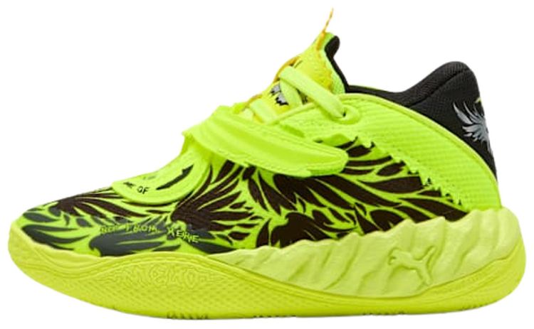 Puma Mb05 Voltage Little Kid Yellow AlertBlack