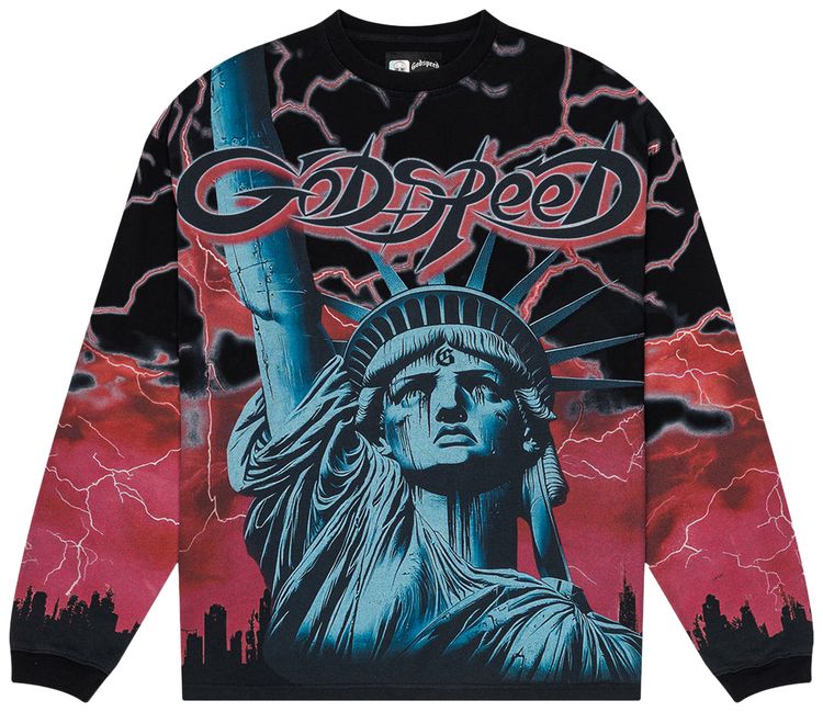 Godspeed Voltage Long Sleeve Red