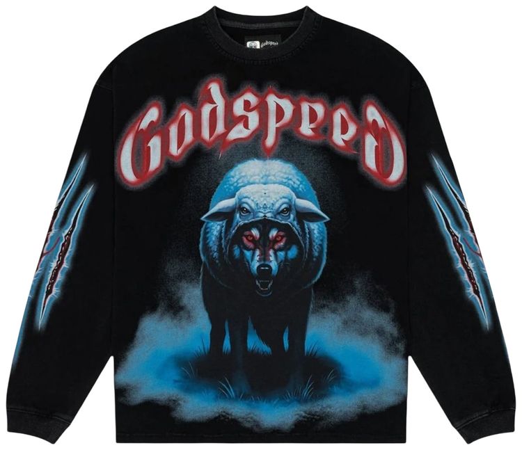 Godspeed WISC II Long Sleeve T Shirt Black