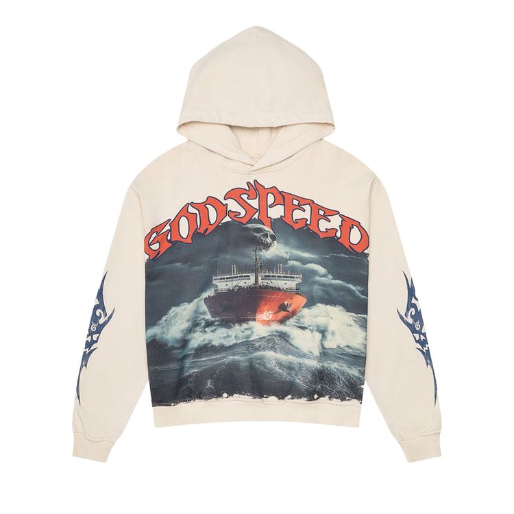 Godspeed Seasick Hoodie Bone