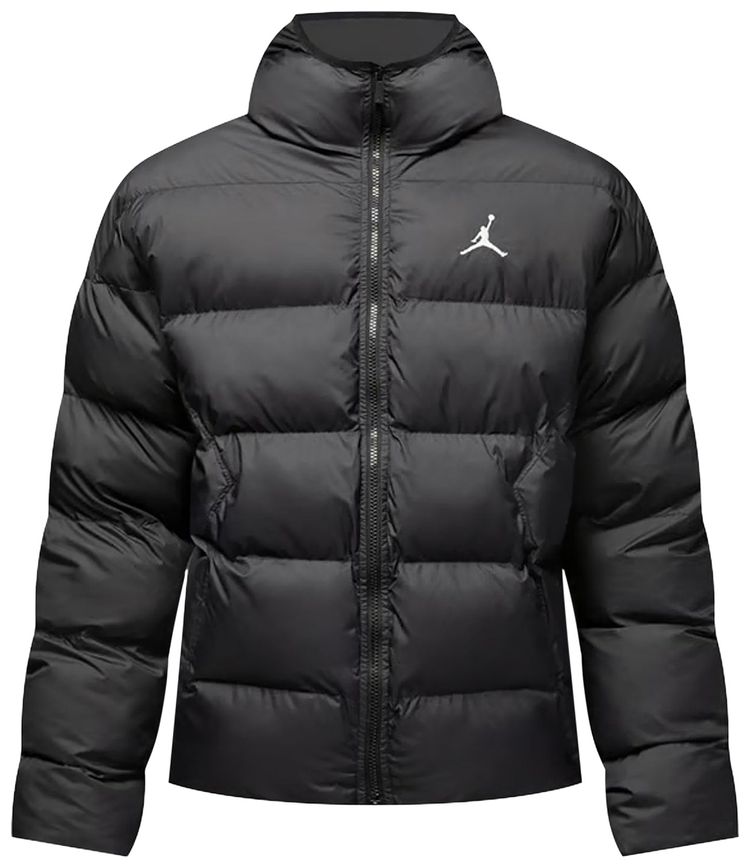 Air Jordan Brooklyn Puffer Jacket BlackWhite
