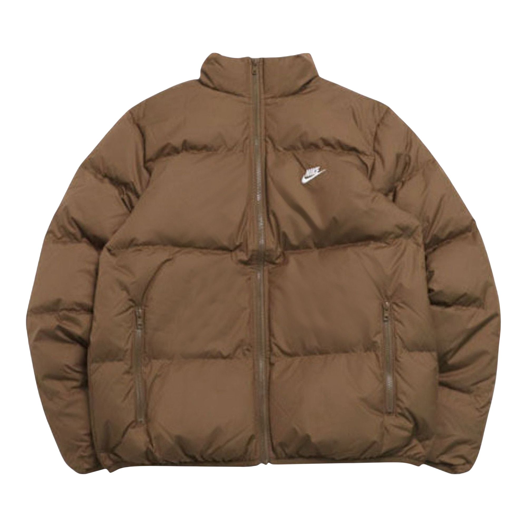Buy Nike Therma-FIT Puffer Jacket 'Mosswood Brown/White' - IB2975