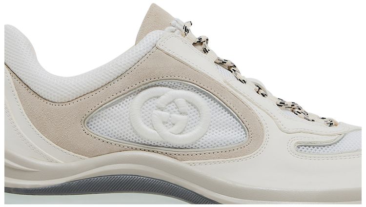 Gucci Wmns Run Sneaker White Suede