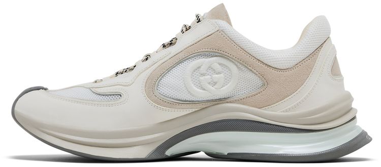 Gucci Wmns Run Sneaker White Suede