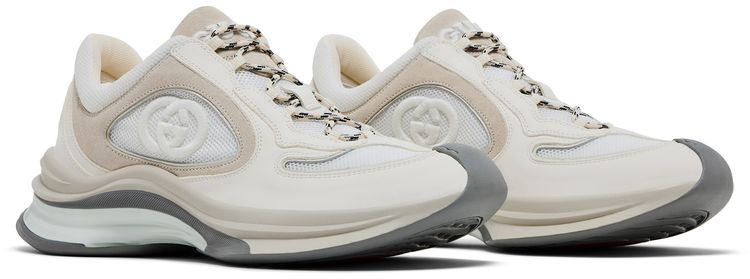 Gucci Wmns Run Sneaker White Suede