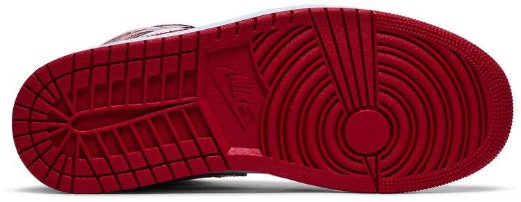 Air Jordan 1 Mid Patent Bred Toe