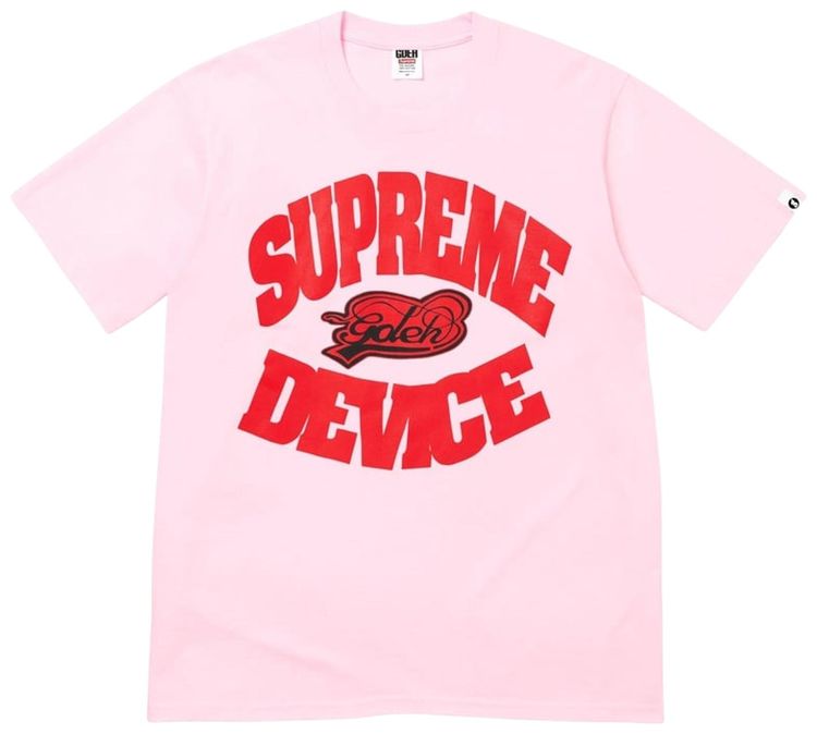 Supreme x Goodenough Device Tee Light Pink