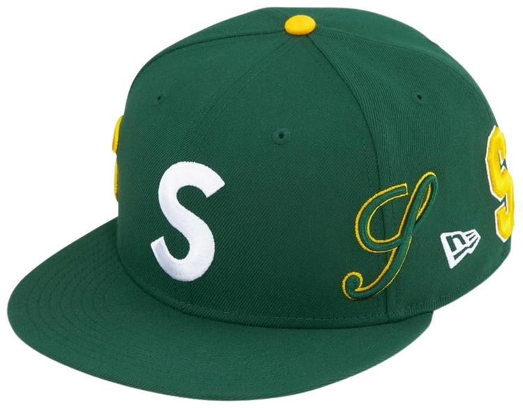 Supreme Multi S Logo New Era Green