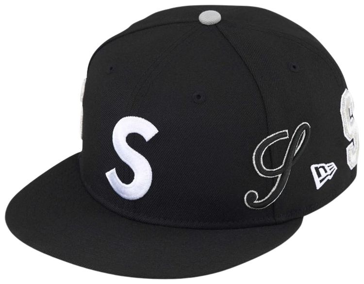 Supreme Multi S Logo New Era Black