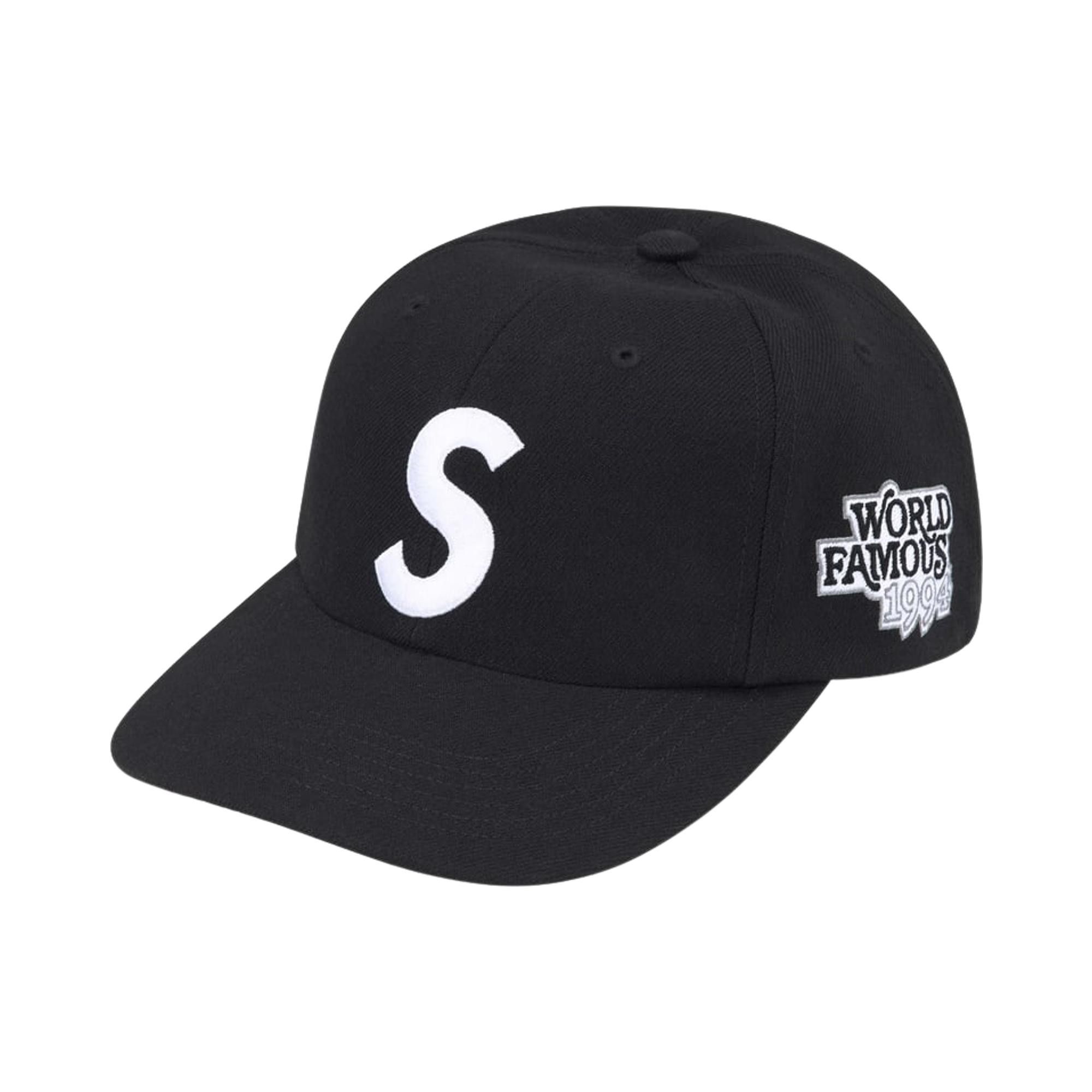 Buy Supreme World Famous S Logo 6-Panel 'Navy' - SS25H23 NAVY