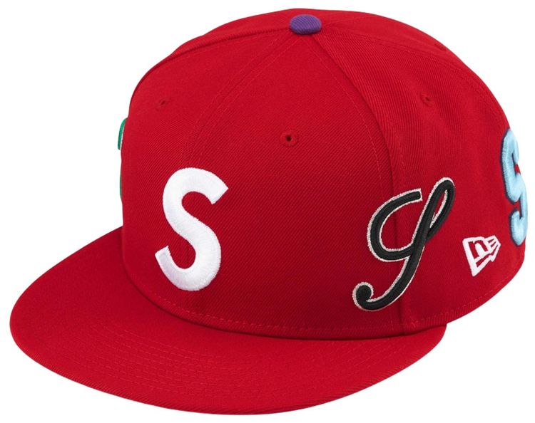 Supreme Multi S Logo New Era Red